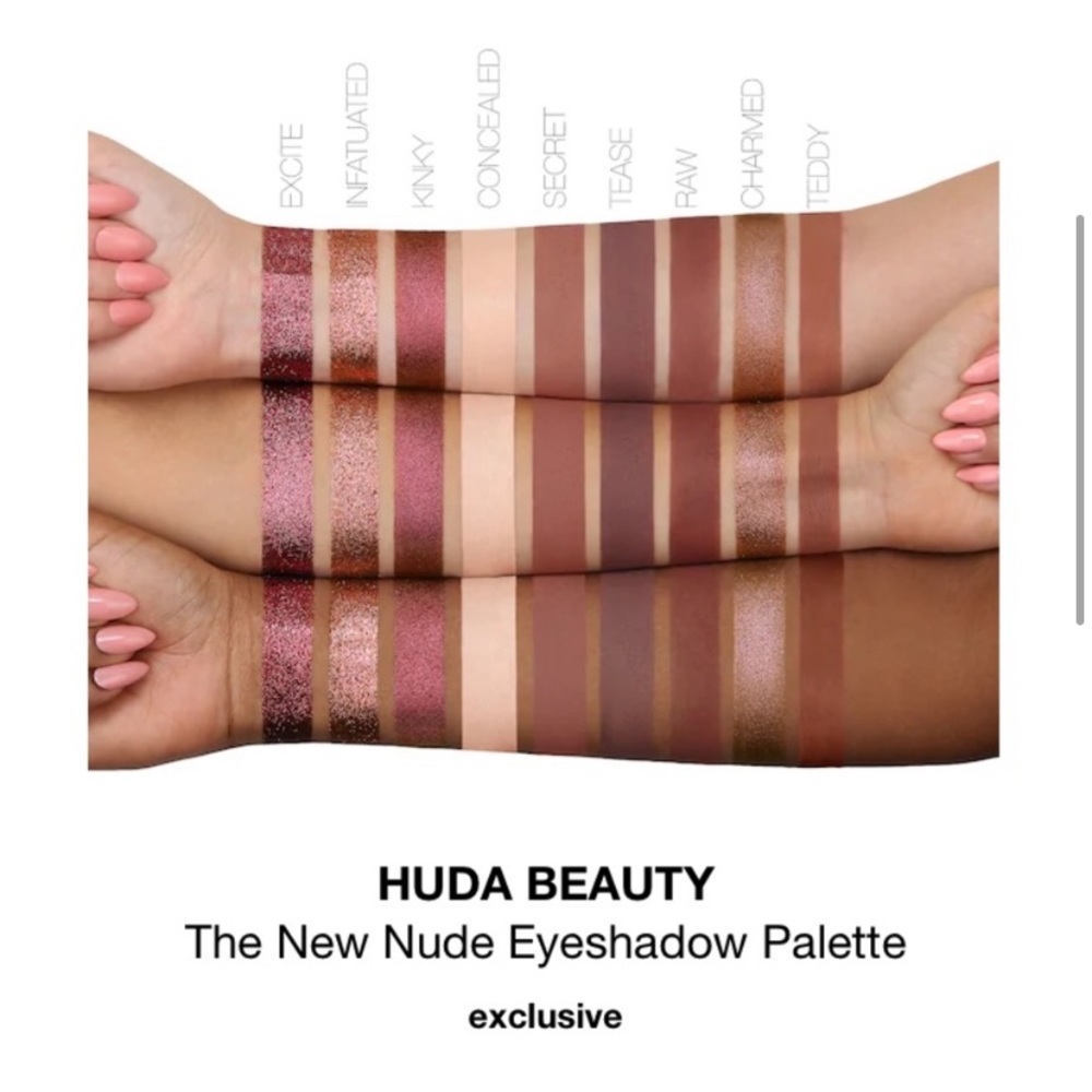 Huda Beauty New Nudes Eyeshadow Palette w Box - Picture 9 of 16